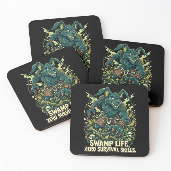 Item preview, Swamp Demon Hound Living His Worst Possible Life designed and sold by Tong4130.