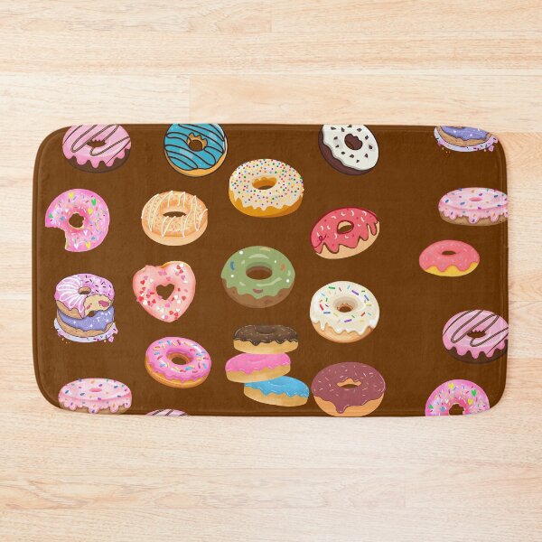 Item preview, Watercolor Donut Pattern Sweet Treats Design designed and sold by Anita Ohulo.