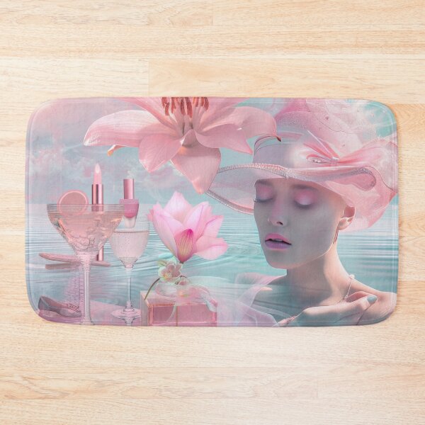 Item preview, Romantic Sakura Woman – Dreamy Cherry Blossom Portrait designed and sold by FlowersColorful.