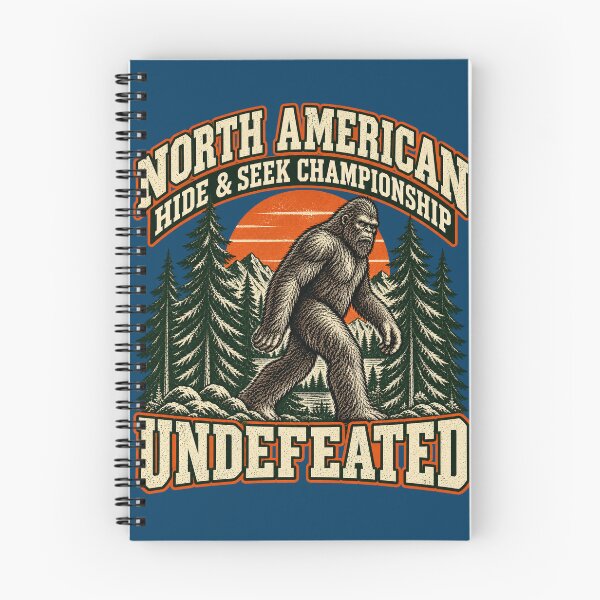 Item preview, North American Hide & Seek Championship – Undefeated Bigfoot designed and sold by Cohaagens Bazaar.