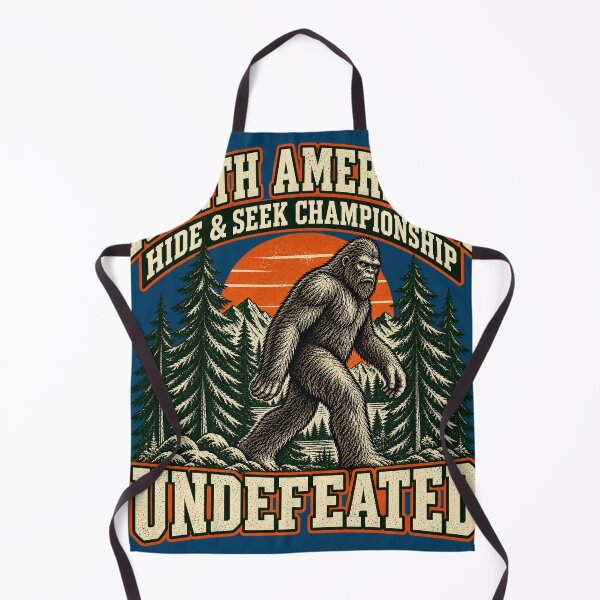 Item preview, North American Hide & Seek Championship – Undefeated Bigfoot designed and sold by Cohaagens Bazaar.