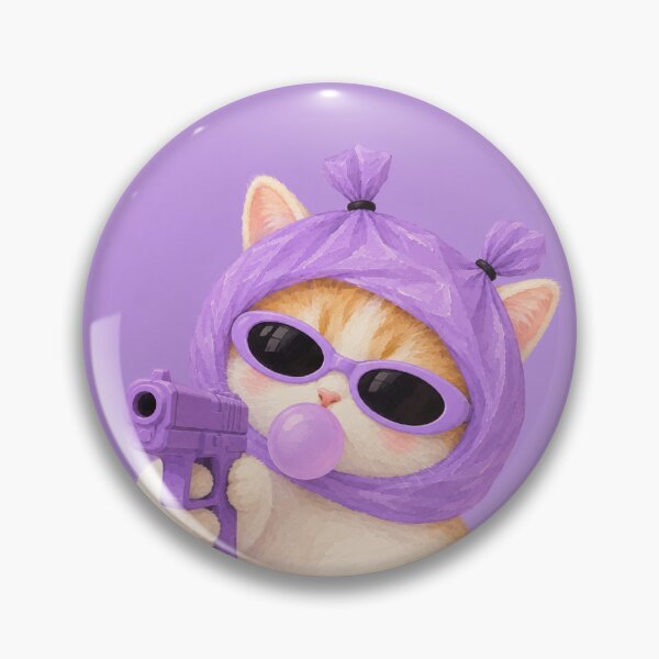 Item preview, Violent Cat Funny Meme – Angry Cat, Crazy Cat, Grumpy Cat Humor, Funny Cat Meme, Sarcastic Cat Lover Gift designed and sold by StickerJas.