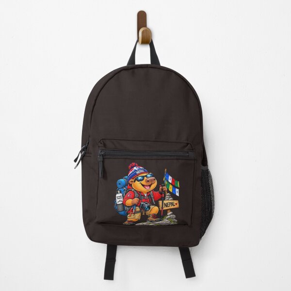 Item preview, Cute Nepal Capybara Hiker – Himalayan Mountain Adventure designed and sold by CapybaraTravels.