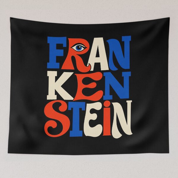 Item preview, Frankenstein Electric Retro Typography designed and sold by Fenay Designs.