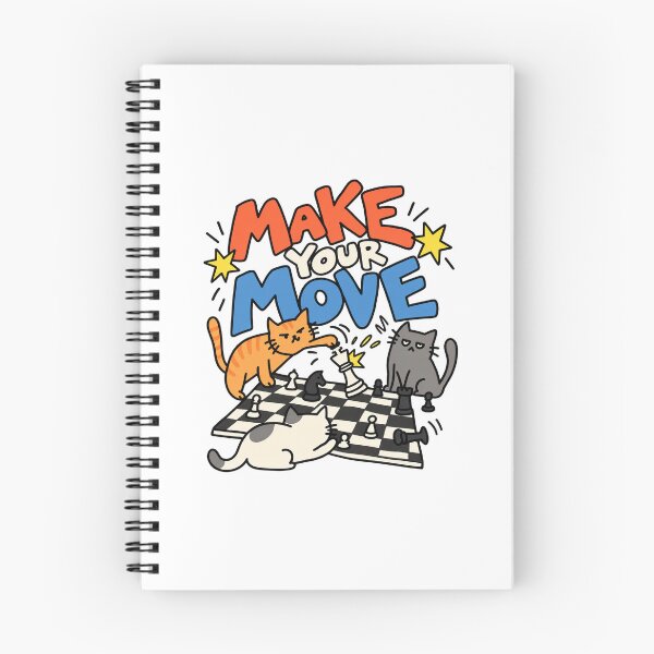 Item preview, Make Your Move Funny Chess Cats designed and sold by MonkiFlipp.