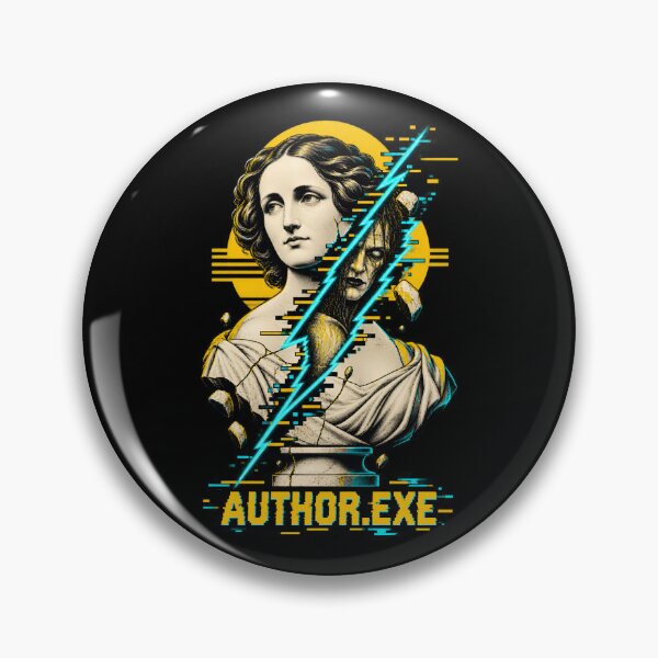 Item preview, Mary Shelley Author.exe Electric Portrait designed and sold by Fenay Designs.