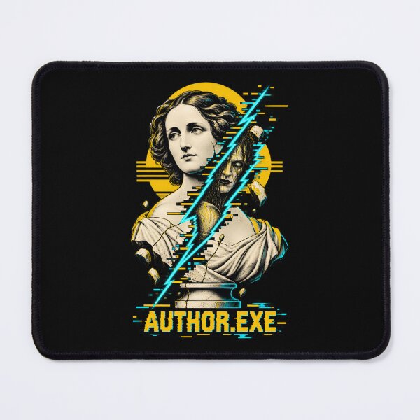 Item preview, Mary Shelley Author.exe Electric Portrait designed and sold by Fenay Designs.
