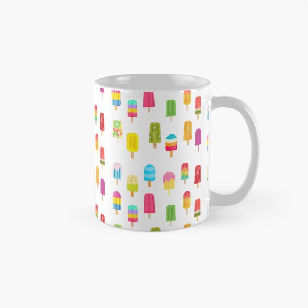 Item preview, Watercolor Popsicle Pattern Summer Treats designed and sold by Anita Ohulo.