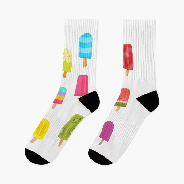 Item preview, Watercolor Popsicle Pattern Summer Treats designed and sold by Anita Ohulo.