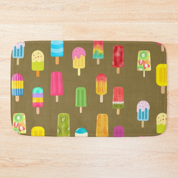 Item preview, Watercolor Popsicle Pattern Summer Treats designed and sold by Anita Ohulo.
