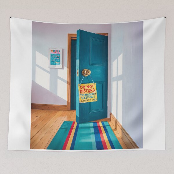 Item preview, Teenagers Bedroom Do Not Disturb Sign designed and sold by Home Decor Art.
