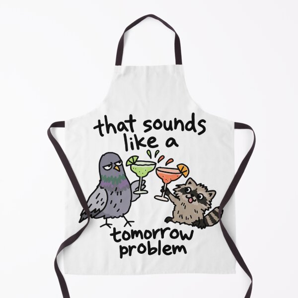 Item preview, Cocktail Friends Funny Pigeon Raccoon Drinks designed and sold by MonkiFlipp.