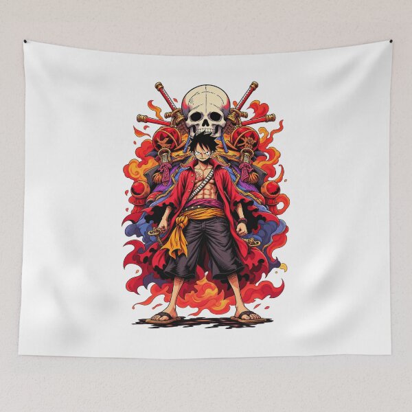 Item preview, One Piece Luffy Anime Pirate King designed and sold by Cherry Glow.