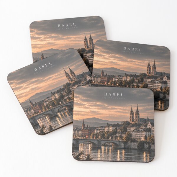 Item preview, Basel Cinematic Monochrome City Artwork designed and sold by MichaeIRellov.