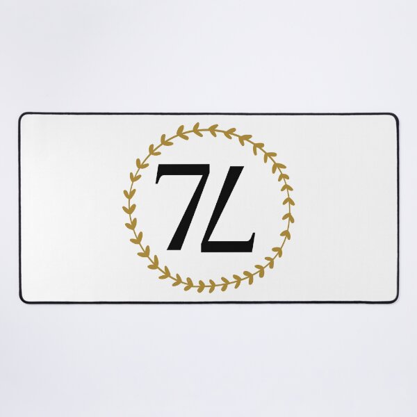 Item preview, Lucky Number 77 Modern Laurel Wreath Design designed and sold by Anita Ohulo.