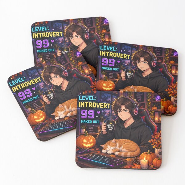 Item preview, Level Introvert 99 Maxed Out Gamer Anime Boy Design | PRO Gamer Club Autumn designed and sold by DailyStruggleCo.