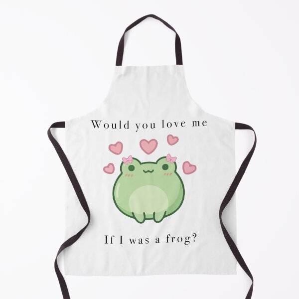 Item preview, Cute Frog With Bows Would You Love Me designed and sold by Cozy Moss Studio.