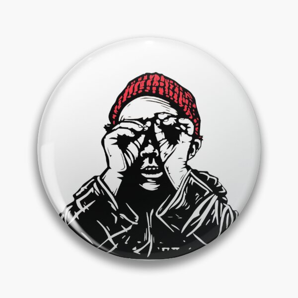 Item preview, Moroccan Streetwear Portrait | Red & Black Maghreb Art Print designed and sold by qalamiz.