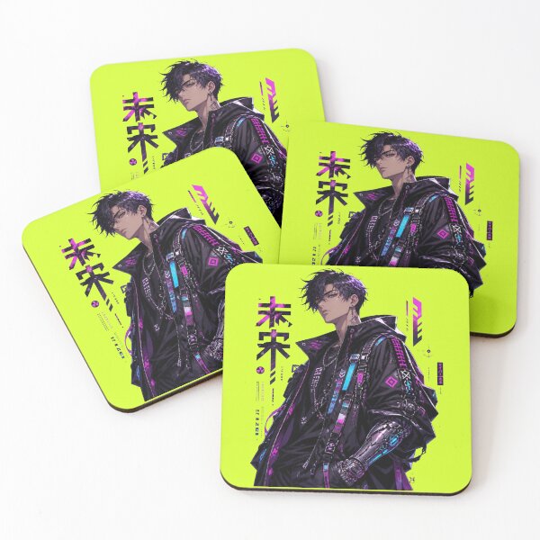 Item preview, Neon Soul – Mirai Shōnen | Cyberpunk Future Boy designed and sold by Cavalier-org.