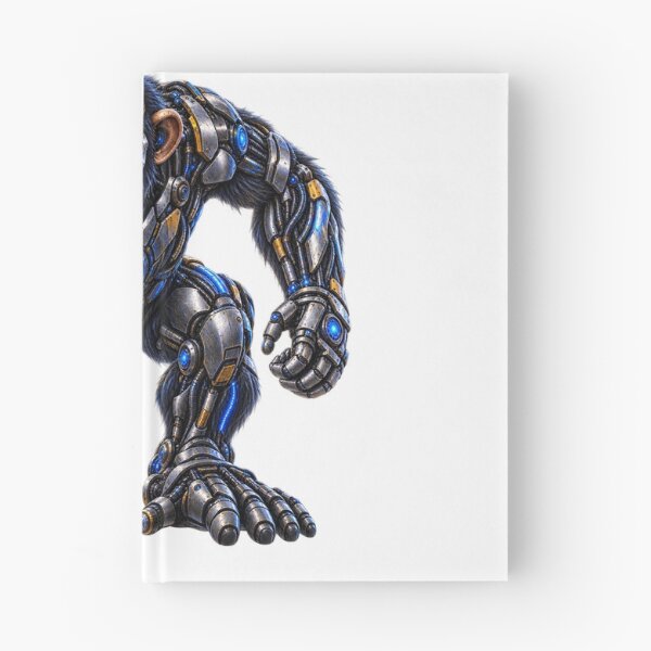 Item preview, Steel Chimpanzee – Cybernetic Mechanical Primate designed and sold by SteelCoat Studio.
