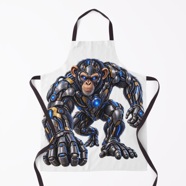 Item preview, Steel Chimpanzee – Cybernetic Mechanical Primate designed and sold by SteelCoat Studio.