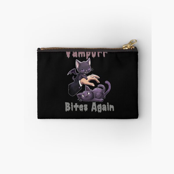 Item preview, Vampurr Bites Again – Vampire Kitten & Sleepy Cat Halloween Duo designed and sold by VisualPantry.