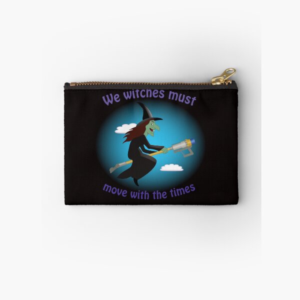 Item preview, Halloween witch moving with the times designed and sold by ChimaGraphics.