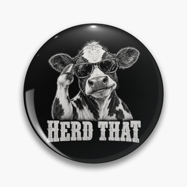 Item preview, Funny Herd That Cow With Sunglasses Vintage Farm Humor designed and sold by WILLIAMS-BR.