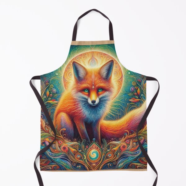 Item preview, The Fox in the full moon designed and sold by ThatRockChic.