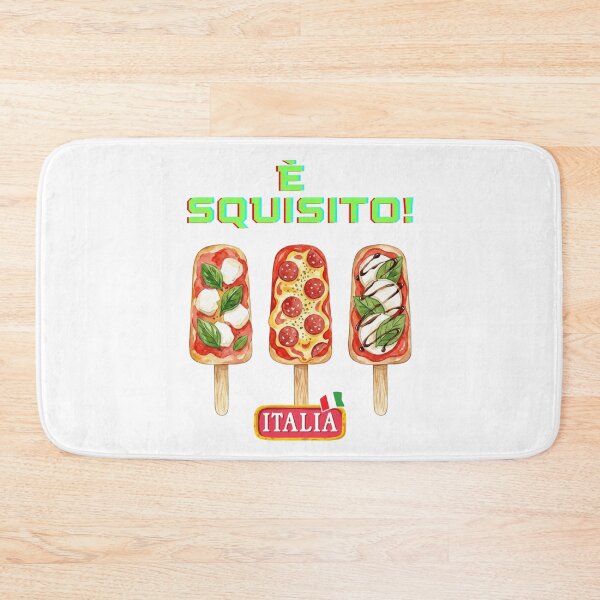 Item preview, Watercolor clipart images of gourmet pizza ice cream, pop art style. designed and sold by VibranPalette.