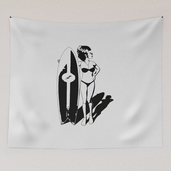 Item preview, Bride of Frankenstein designed and sold by Leenondesigns.