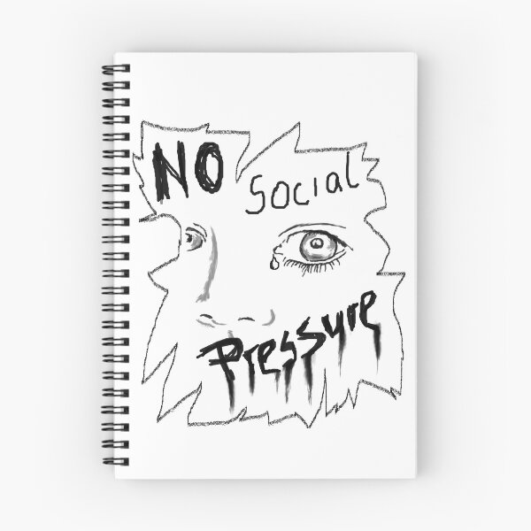 Item preview, No social pressure designed and sold by khy-art-print.