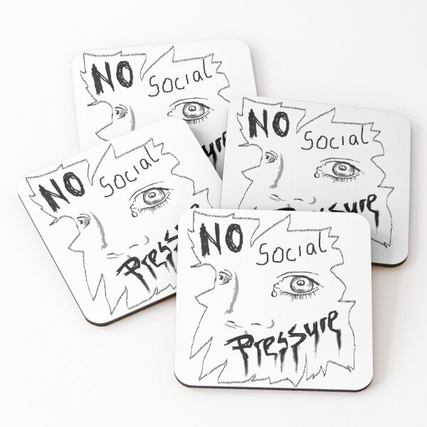 Item preview, No social pressure designed and sold by khy-art-print.