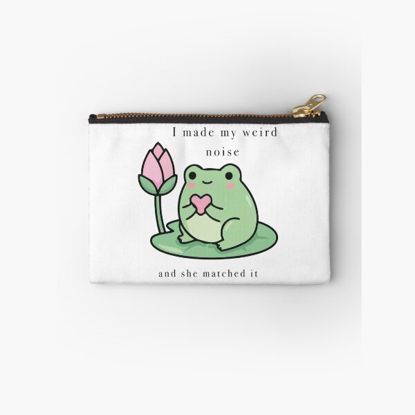 Item preview, I made my weird noise and she matched it cute frog meme designed and sold by Cozy Moss Studio.