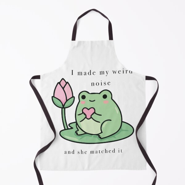 Item preview, I made my weird noise and she matched it cute frog meme designed and sold by Cozy Moss Studio.