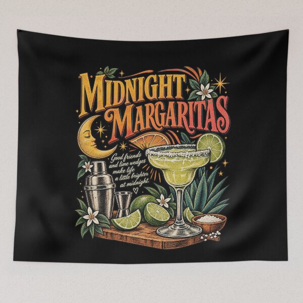 Item preview, Vintage Midnight Margaritas Witchy Halloween Women  designed and sold by GiftsProShop.