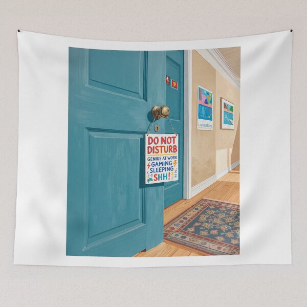 Item preview, Teenagers Bedroom Do Not Disturb Sign designed and sold by Home Decor Art.