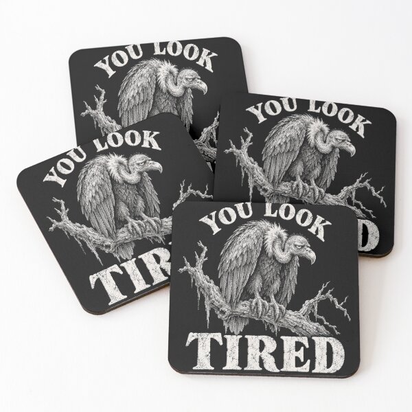 Item preview, You Look Tired Funny Vulture Vintage Dark Humor designed and sold by WILLIAMS-BR.