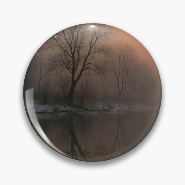 Item preview, Serene Lake Reflection Nature Landscape designed and sold by Mystic & Celestial Art.