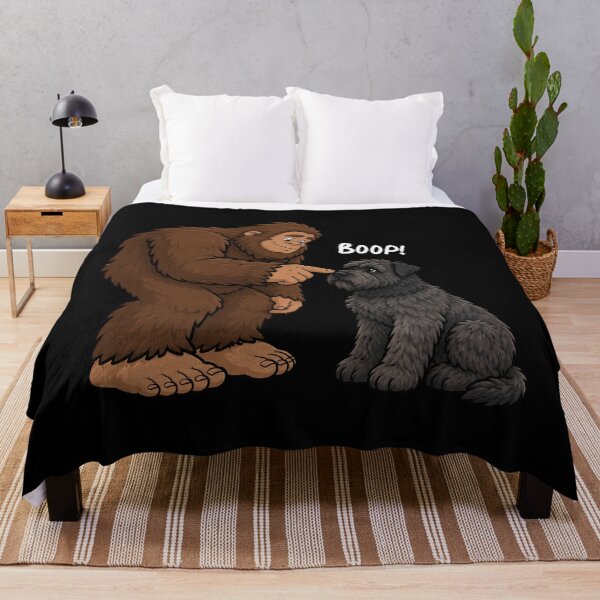 Item preview, Bigfoot and Bouvier des Flandres Boop Fun Design Sasquatch designed and sold by rafaeltto.