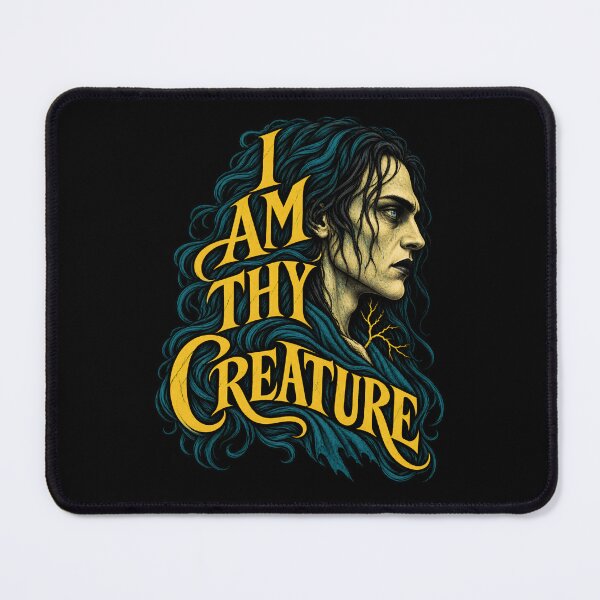 Item preview, Frankenstein I Am Thy Creature Portrait designed and sold by Fenay Designs.