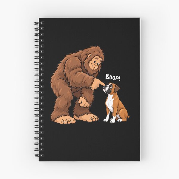 Item preview, Bigfoot and Boxer Boop Fun Design Sasquatch designed and sold by rafaeltto.