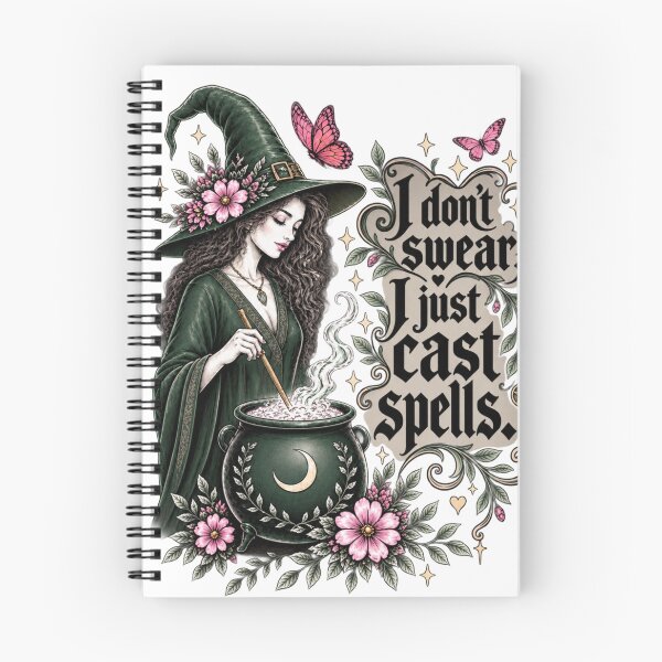 Item preview, Witchy Magic Spell Woman designed and sold by MONIKA08 DESIGN.