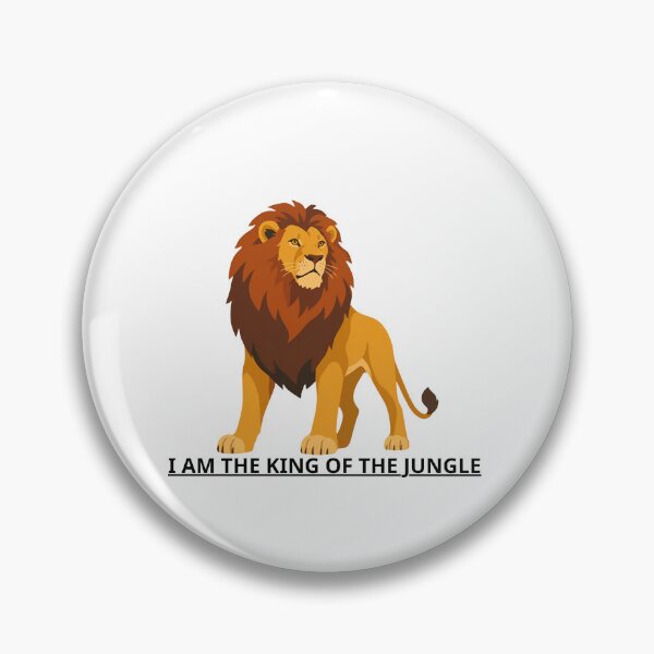 Item preview, The Lion – King of the Jungle designed and sold by Botig.