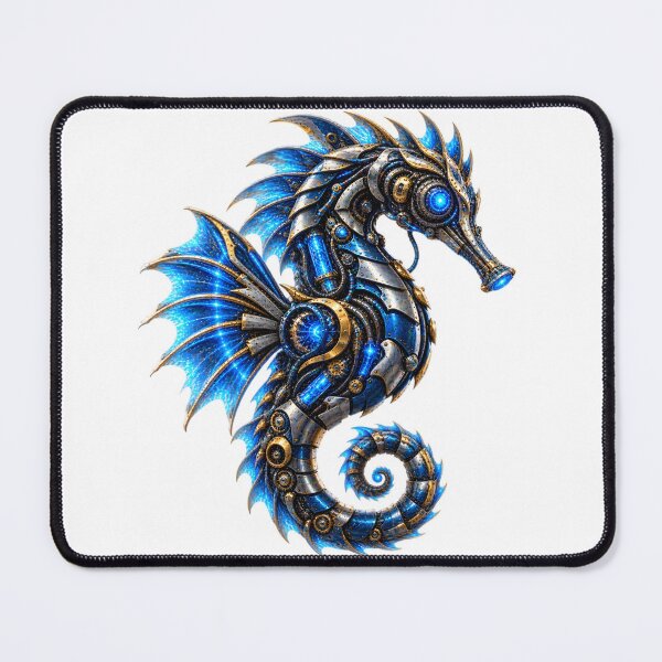 Item preview, Steel Seahorse – Cybernetic Mechanical Creature designed and sold by SteelCoat Studio.