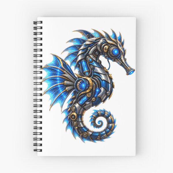 Item preview, Steel Seahorse – Cybernetic Mechanical Creature designed and sold by SteelCoat Studio.
