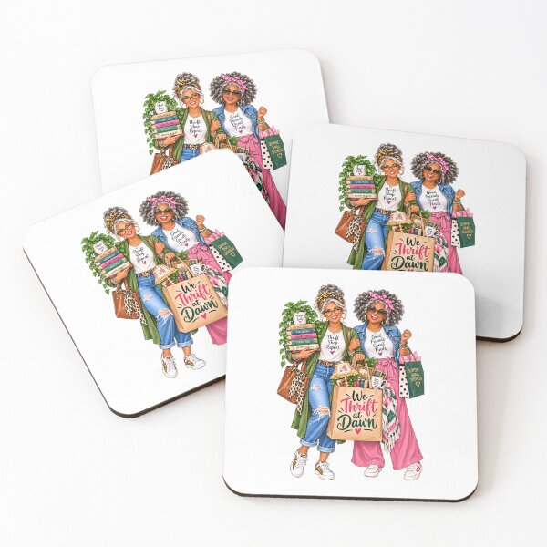 Item preview, Thrifting at Dawn designed and sold by Whimsy Petal and Co..