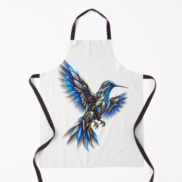 Aperçu de l'œuvre Steel Hummingbird – Cybernetic Mechanical Hummingbird créée et vendue par SteelCoat Studio.