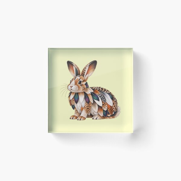 Item preview, Feathered Hare designed and sold by mjmjmj08.