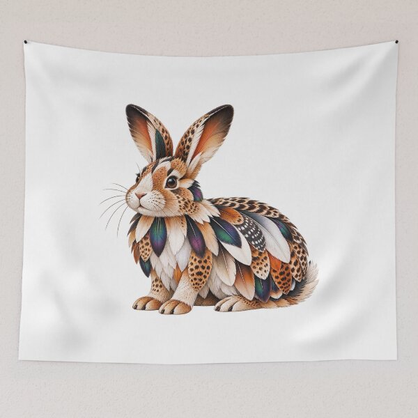 Item preview, Feathered Hare designed and sold by mjmjmj08.